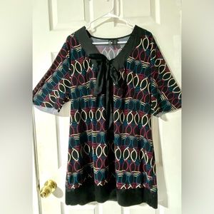 Bisou Bisou Women’s Shift Dress - tunic Size Large NWOT